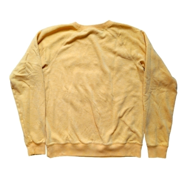 VS Pink Yellow/Maroon Varsity Letter Crew Neck Sweatshirt - Picture 2 of 4